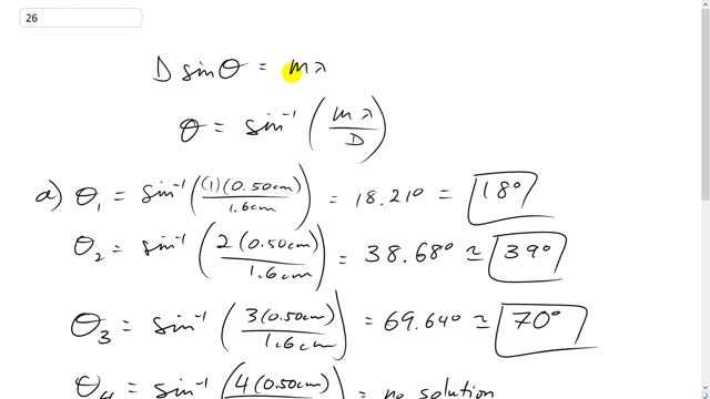 Giancoli 7th "Global" Edition, Chapter 24, Problem 26 solution video poster