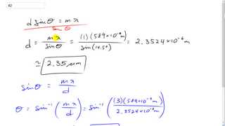 Giancoli 7th Edition, Chapter 24, Problem 42