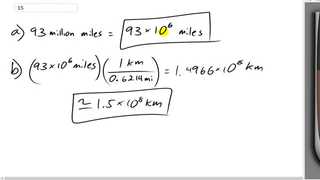 Giancoli 7th Edition, Chapter 1, Problem 15