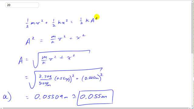 Giancoli 7th Edition, Chapter 11, Problem 20 solution video poster