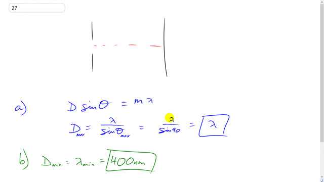 Giancoli 7th "Global" Edition, Chapter 24, Problem 27 solution video poster